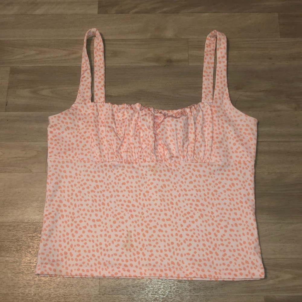 Forever21 pink crop top